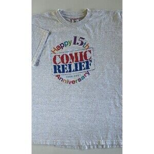 XL Vintage Comic Relief 15 Double-Sided Graphic T-Shirt